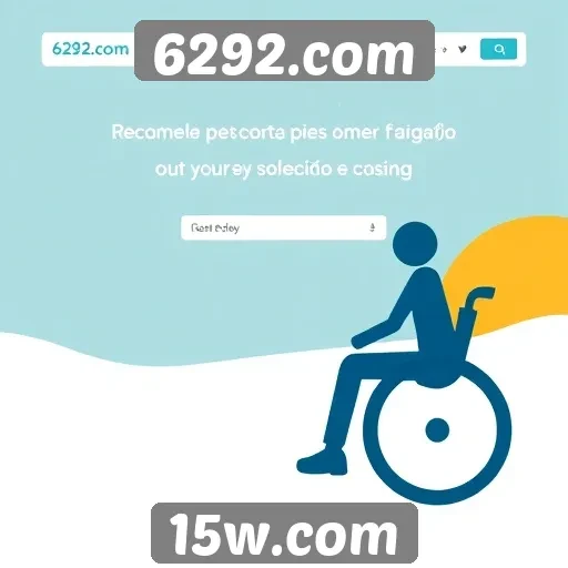 Acessibilidade e funcionamento do site 6292.com